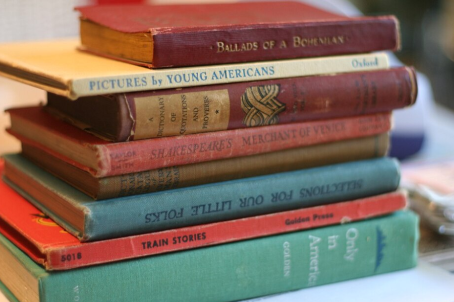 Pile of books