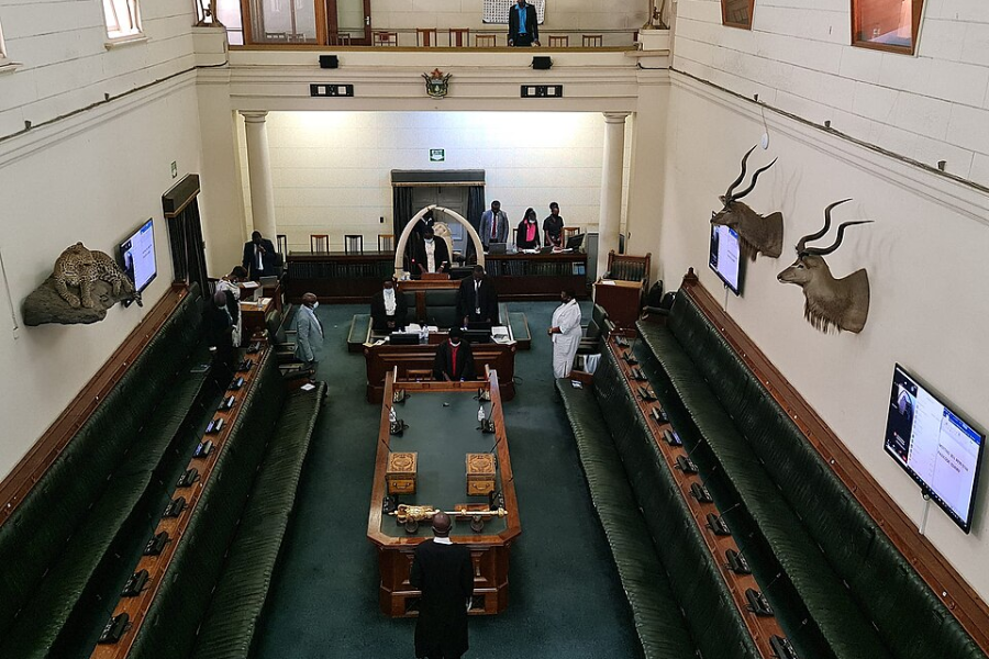 Senate of Zimbabwe Chamber