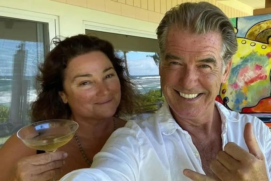 Pierce Brosnan wife