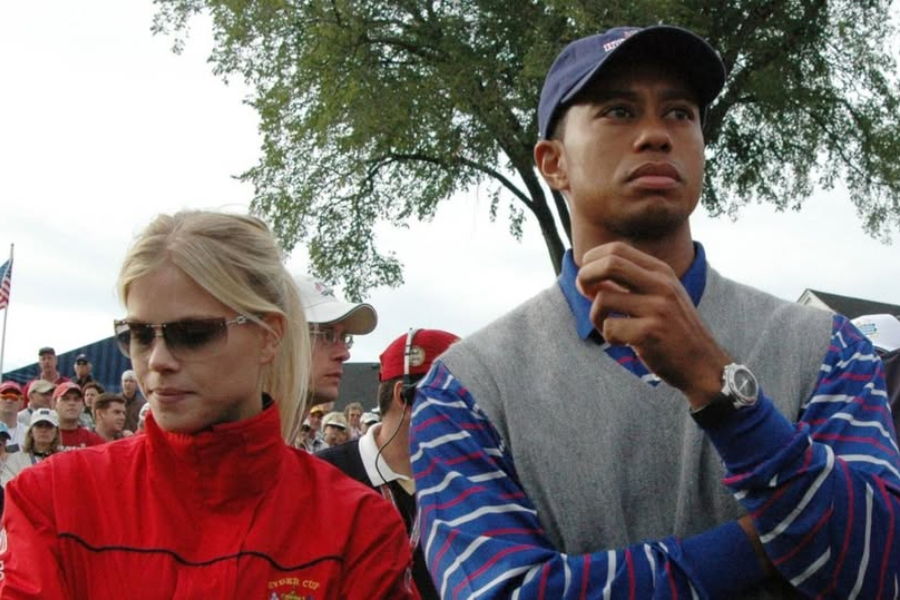 Tiger Woods and Elin Nordegren