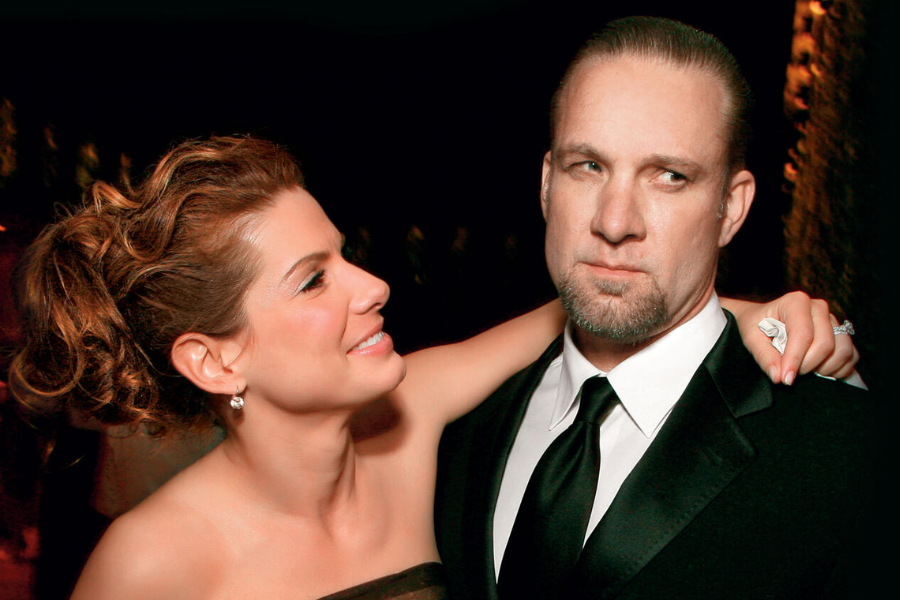 Sandra Bullock and Jesse James