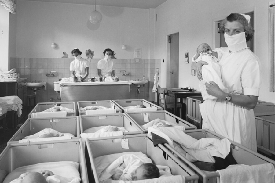 Hospital Nursery 1950