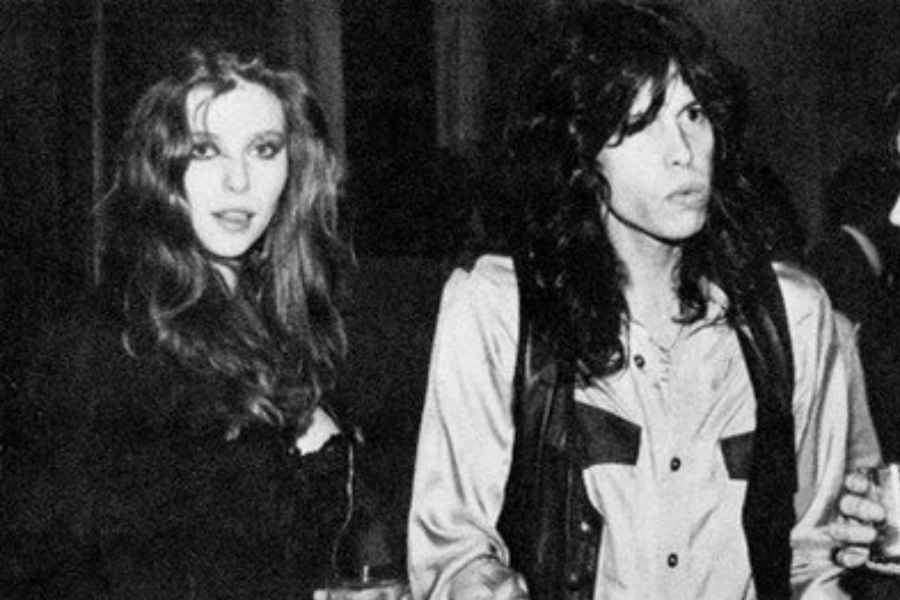 Black and White picture og Bebe Buell, Steven Tyler