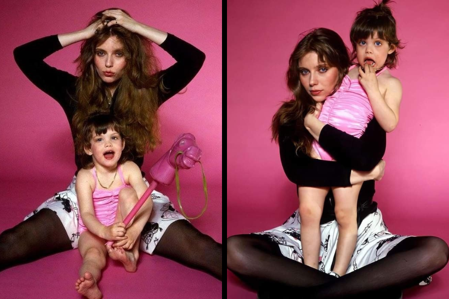 Liv Tyler as a child