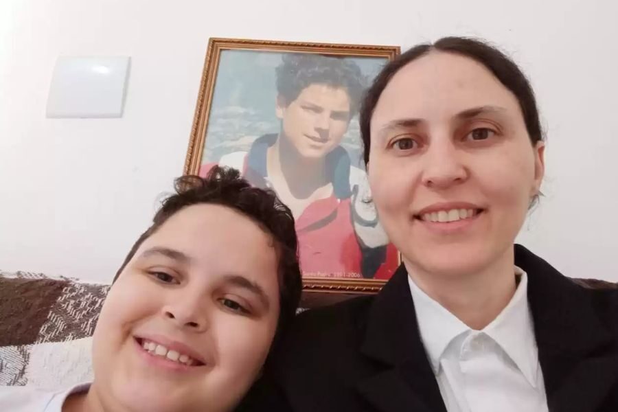 Luciana and Matheus Vanna