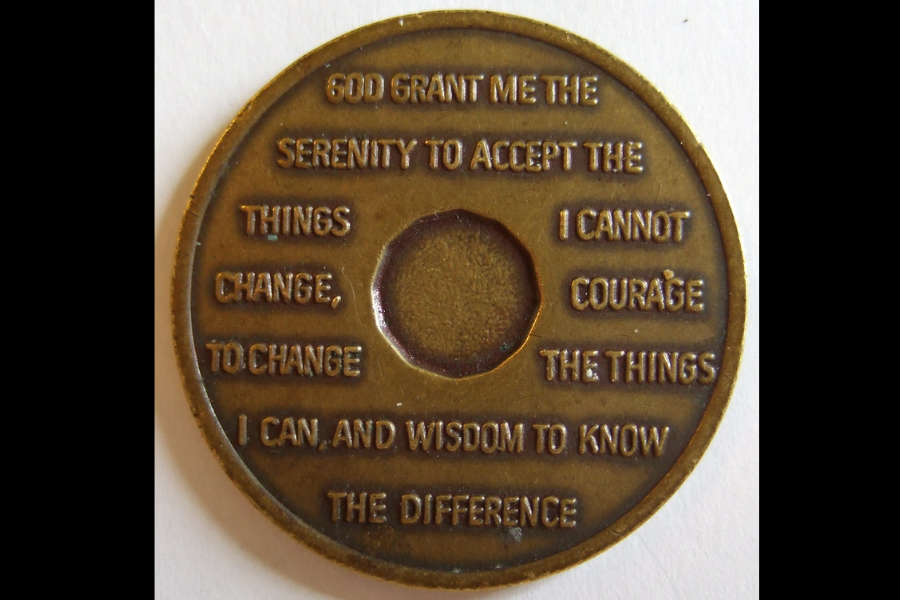 Serenity Prayer Coin